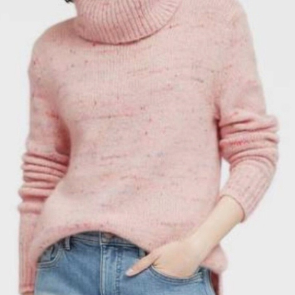 Banana Republic Alpaca Wool Blend Sweater Soft Girl Ascetic Pink – Size M - NWT